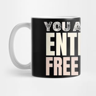 Historical Significance, you are now entering free derry Mug